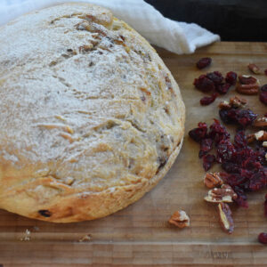 Hogaza de miel, avena y amaranto.