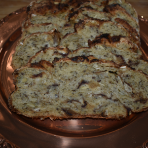 Hogaza de miel, avena y amaranto.